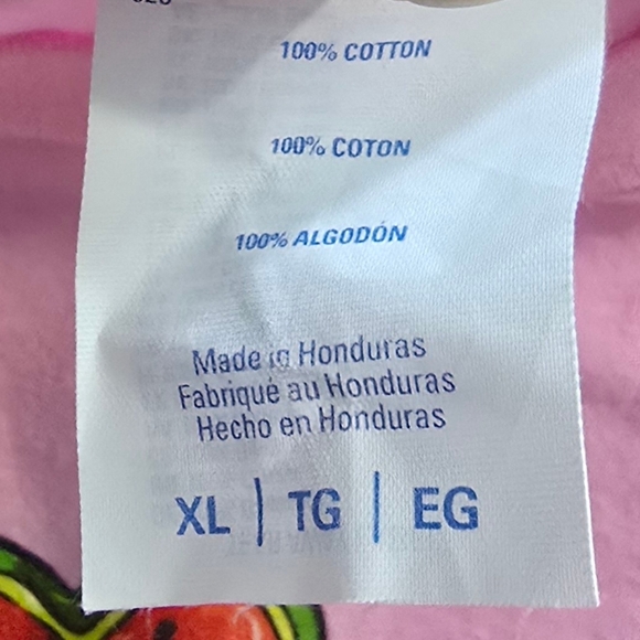 🍉💕Port & Company Watermelon Graphic Tee XL Pink Cute Summer Fruit Drinks Shirt - Picture 6 of 8